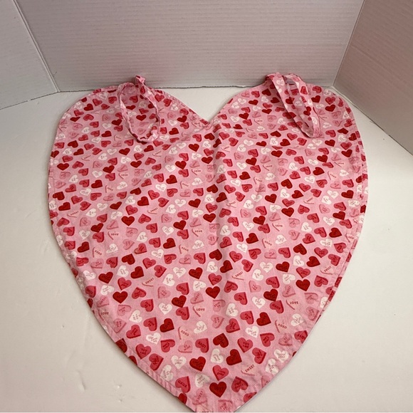 🆕 Handmade Reversible Heart Makeup 💄 Apron 💖 “Love Hearts” Design by Me 💖